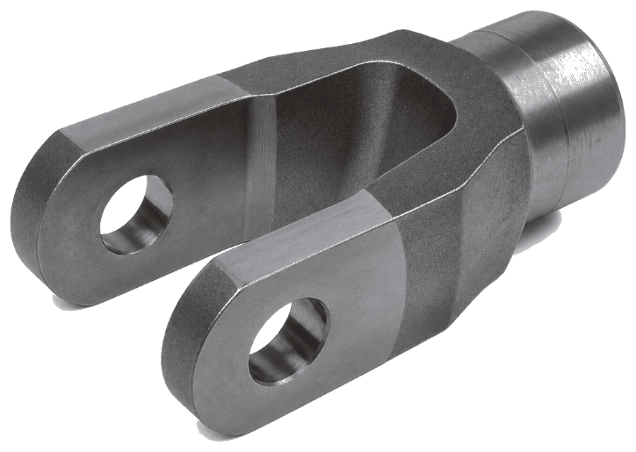 Landing gear clevis fork